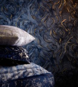 Lavico Wallpaper by Clarke & Clarke Blush