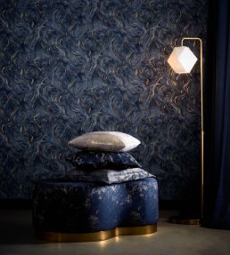 Lavico Wallpaper by Clarke & Clarke Blush