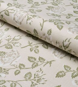 Lavinia Fabric by Schumacher Green