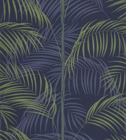 Le Tout Paris Wallpaper by Casadeco Bleu Outremer/Vert