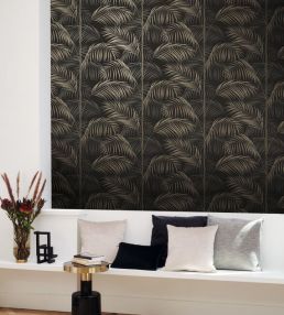 Le Tout Paris Wallpaper by Casadeco Noir Fusain