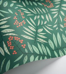 Leaf Berry Wallpaper by MissPrint Forest