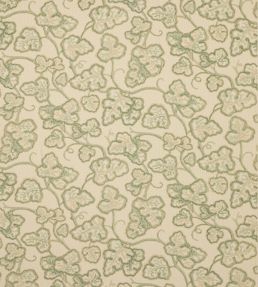 Leaf Damask Fabric by Colefax and Fowler Green