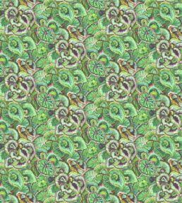 Leaf Glaze Fabric by Designers Guild Emerald