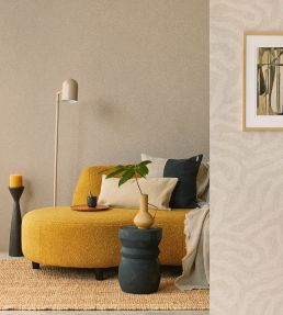 Leaf Vein Wallpaper by Eijffinger Beige/Sand
