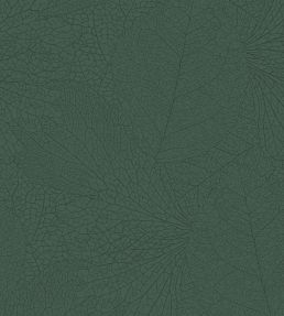 Leaf Vein Wallpaper by Eijffinger Dark Green
