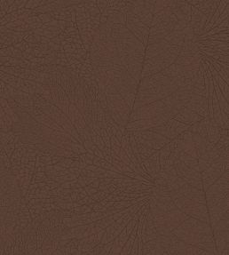 Leaf Vein Wallpaper by Eijffinger Orange/Terracotta