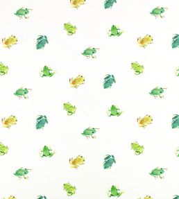 Leap Frog Fabric by Villa Nova Green