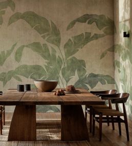 Leaves Shadow Mural by Coordonne Leaves