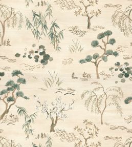 Legendes Wallpaper by Casamance Ivoire