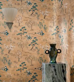 Legendes Wallpaper by Casamance Ivoire