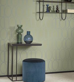 Legerete Wallpaper by Casadeco Vert Kaki