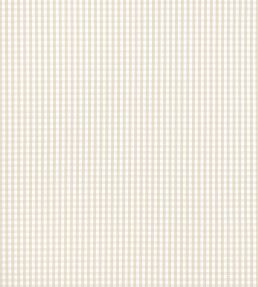 Leighton Check Fabric by Anna French Beige