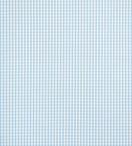 Leighton Check Fabric by Anna French Sky