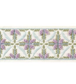 Leila Tape Trimming by Thibaut Lilac and Willow