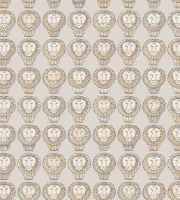 Lejon Wallpaper by Borastapeter Natural
