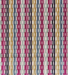 Lekeitio Fabric by Camengo Fuschia