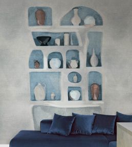 Lekythos Mural by Jannelli&Volpi Blue
