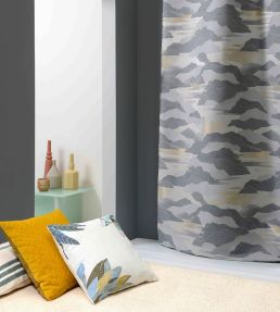 Calanques Fabric by Lelievre Brume