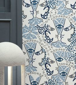 Union Wallpaper by Lelievre Terracotta