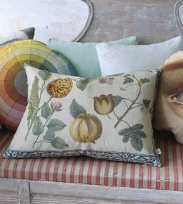 Lemons Cushion 60 x 45cm by Designers Guild Canvas
