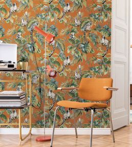 Lemuri Wallpaper by Jannelli&Volpi Green