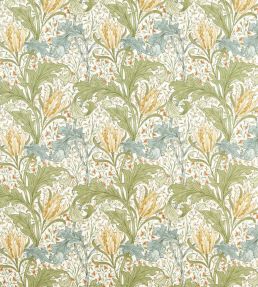 Lent Lily Fabric by Morris & Co Lemon Balm