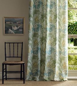 Lent Lily Fabric by Morris & Co Lemon Balm