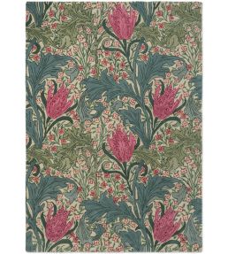 Morris & Co Lent Lily rug Bayleaf 130901140200 Bayleaf