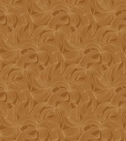 Leontine Wallpaper by Casamance Ambre/dore