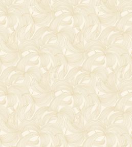 Leontine Wallpaper by Casamance Ivoire/dore