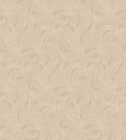 Leontine Wallpaper by Casamance Marron glace/nacre