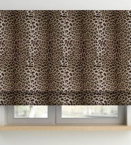 Leopard Fabric by Arley House Ash