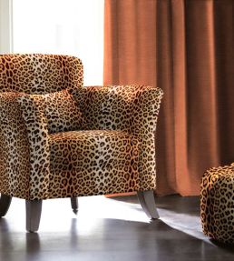 Leopard Fabric by Arley House Summer