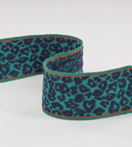 Leopard Braid Trimming by Romo Peacock
