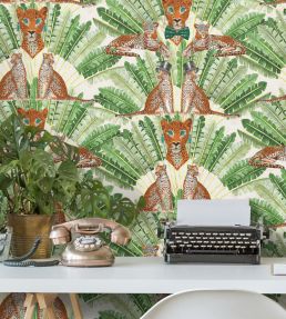 Leopard Wallpaper by Brand McKenzie Light
