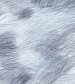 Lepo Wallpaper by Marimekko Blue