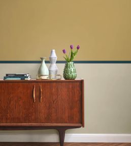L Epuree Border Wallpaper by Casadeco Tabac