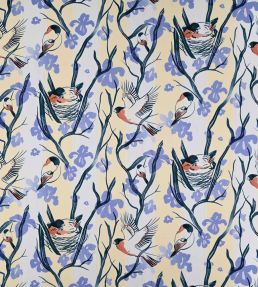 Les Chitas De Jouy Fabric by Casal Coquille