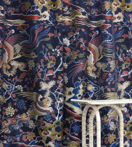 Les Reveries Fabric by Lelievre Indigo