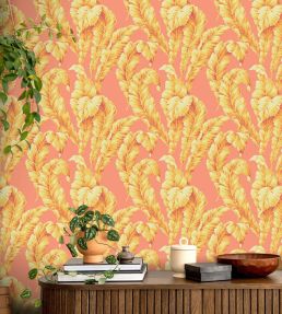Lets Go Bananas Wallpaper by Woodchip & Magnolia Coral