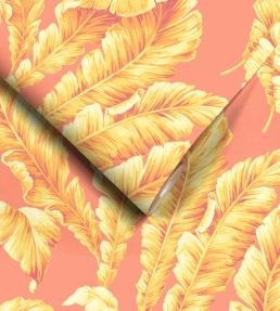 Lets Go Bananas Wallpaper by Woodchip & Magnolia Coral