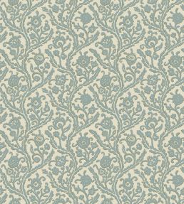 Letti Wallpaper by Josephine Munsey Mid Blue