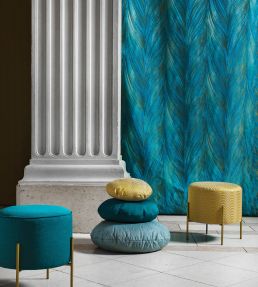 Leveille Fabric by Casal Ocean