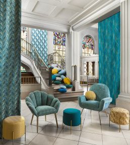 Leveille Fabric by Casal Ocean