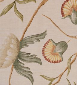 Adam's Eden Fabric by Lewis & Wood Taupe
