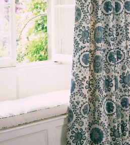 Oxus Fabric by Lewis & Wood Greige