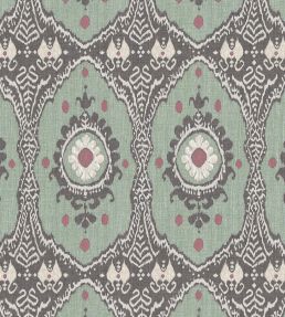 Bukhara Fabric by Lewis & Wood Eucalyptus