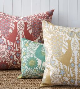 Peacock Fabric by Lewis & Wood Frascati