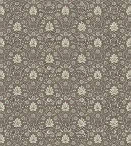 Vineheart Fabric by Lewis & Wood Charcoal